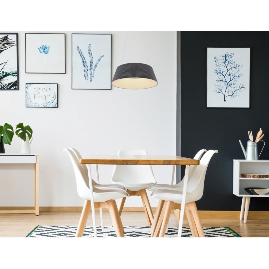 Globo - Dimmbare LED-Hängeleuchte LED/45W/230V 3000-6000K + Fernbedienung