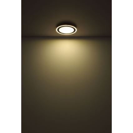 Globo - Plafoniera LED LED/24W/230V 4000K diametro 34 cm nero