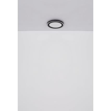 Globo - Plafoniera LED LED/24W/230V 4000K diametro 34 cm nero