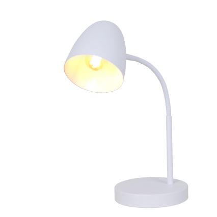 Globo - Lampada da tavolo 1xE14/25W/230V bianco