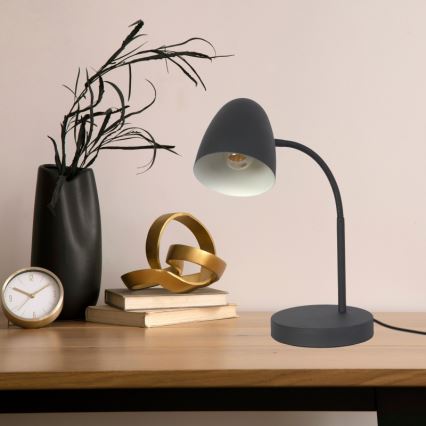 Globo - Lampe de table 1xE14/25W/230V noir