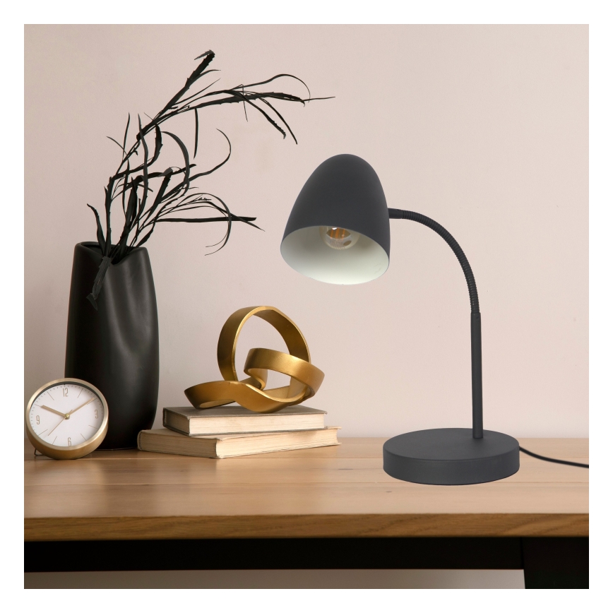 Globo - Lampe de table 1xE14/25W/230V noir