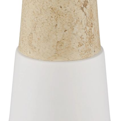 Globo - Lampada da tavolo 1xE27ILLU/40W/230V crema