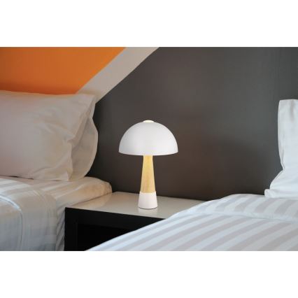 Globo - Lampe de table 1xE27ILLU/40W/230V blanche