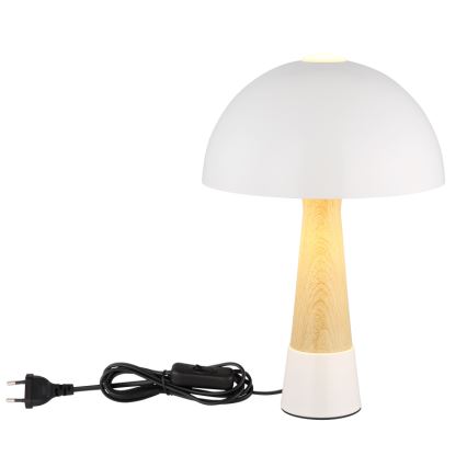 Globo - Lampe de table 1xE27ILLU/40W/230V blanche