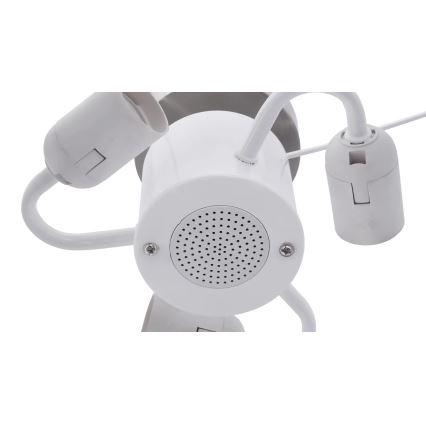 Globo 54004DL - Plafoniera con altoparlante THERESA 3xE27/40W/230V