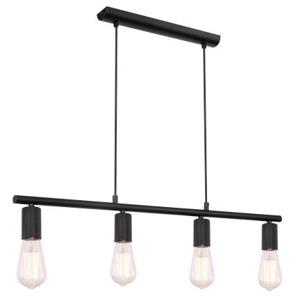 Globo - Lampadario a sospensione con filo 4xE27/60W/230V
