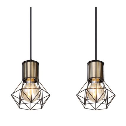 Globo - Lampadario a sospensione con filo 4xE27/40W/230V