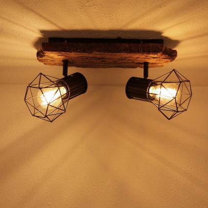 Globo - Deckenstrahler 2xE27/60W/230V