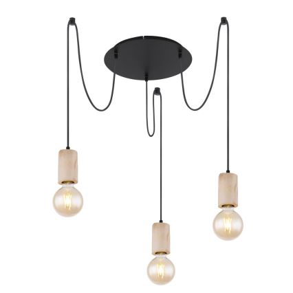 Globo - Suspension filaire 3xE27/60W/230V araignée