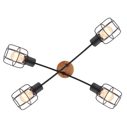 Globo - Aufgesetzte Deckenleuchte 4xE27/40W/230V