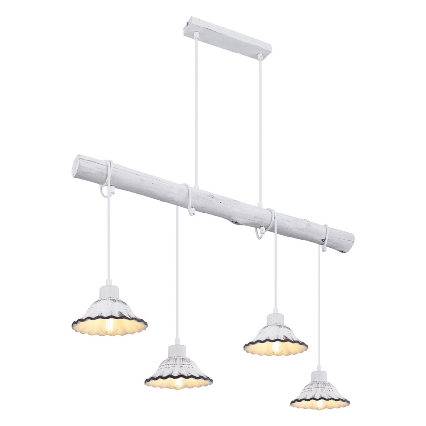 Globo - Lampadario su filo 4xE27/40W/230V