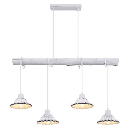 Globo - Lampadario su filo 4xE27/40W/230V