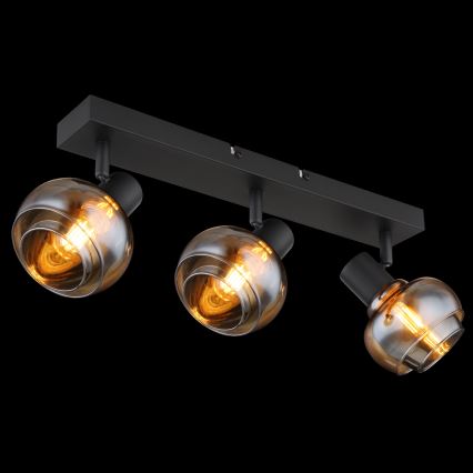 Globo - Deckenstrahler 3xE14/40W/230V schwarz