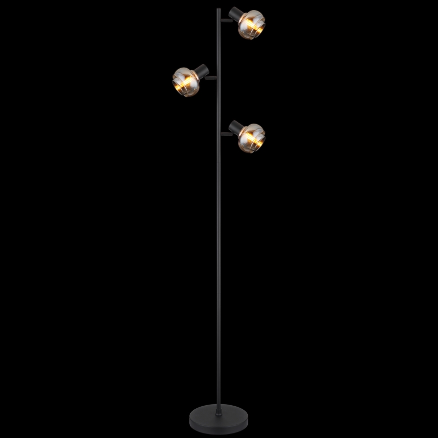 Globo - Stehlampe 3xE14/40W/230V schwarz