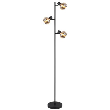 Globo - Stehlampe 3xE14/40W/230V schwarz