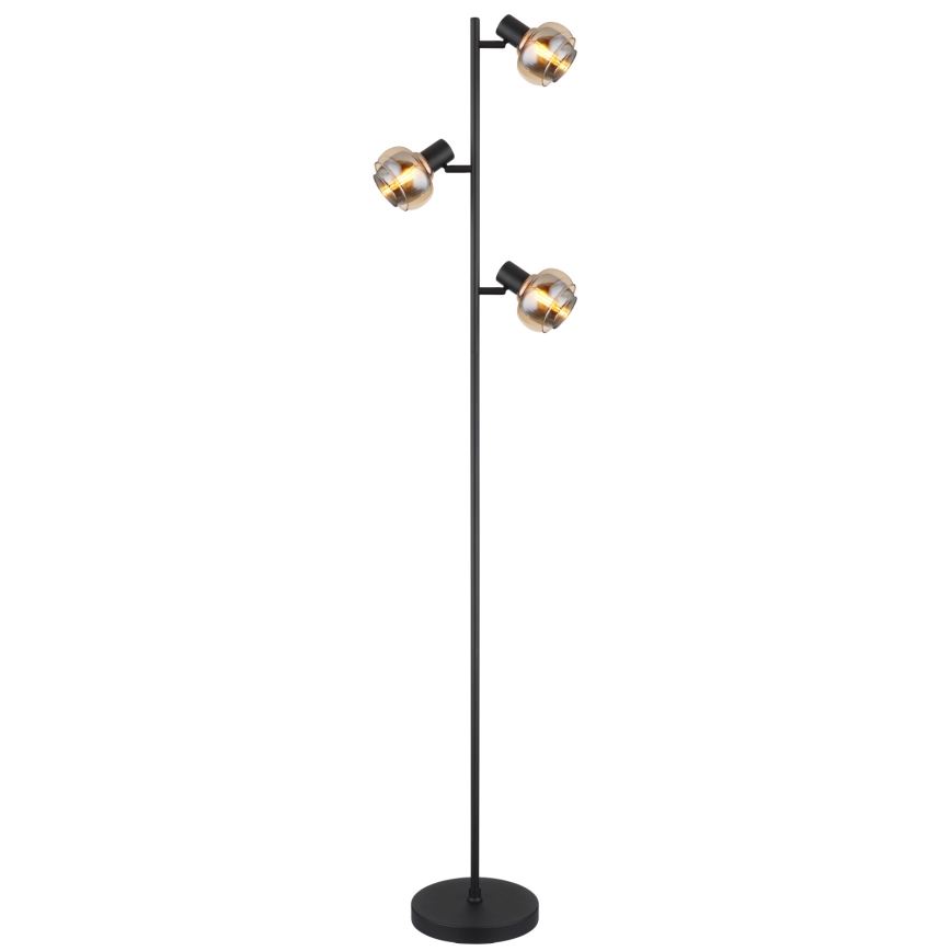 Globo - Stehlampe 3xE14/40W/230V schwarz