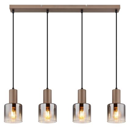 Globo - Lampadario sospeso con cavo 4xE27/40W/230V