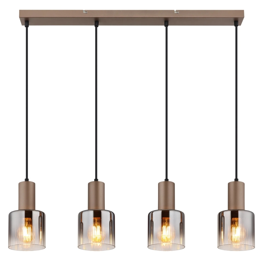 Globo - Lampadario sospeso con cavo 4xE27/40W/230V