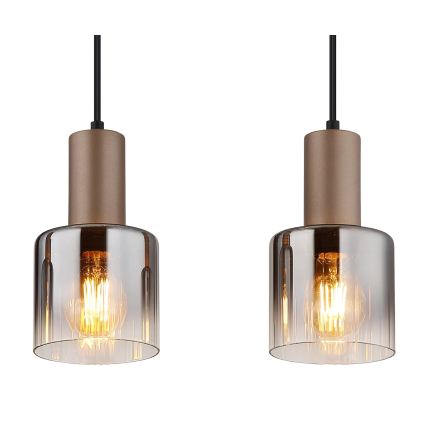 Globo - Lampadario sospeso con cavo 4xE27/40W/230V