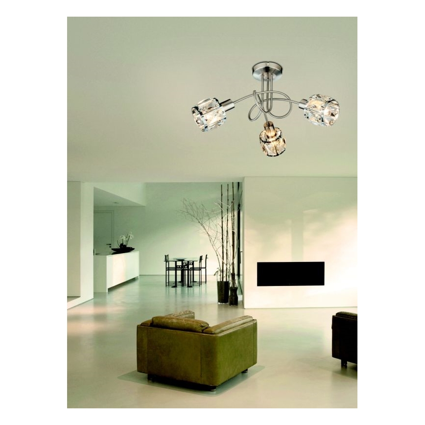 Globo - Lampadario a plafone 3xE14/40W/230V