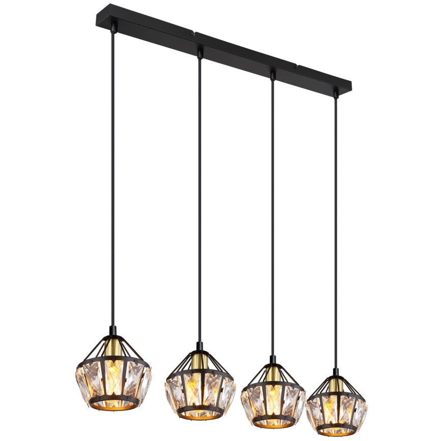 Globo - Hängeleuchte an Schnur 4xE14/40W/230V