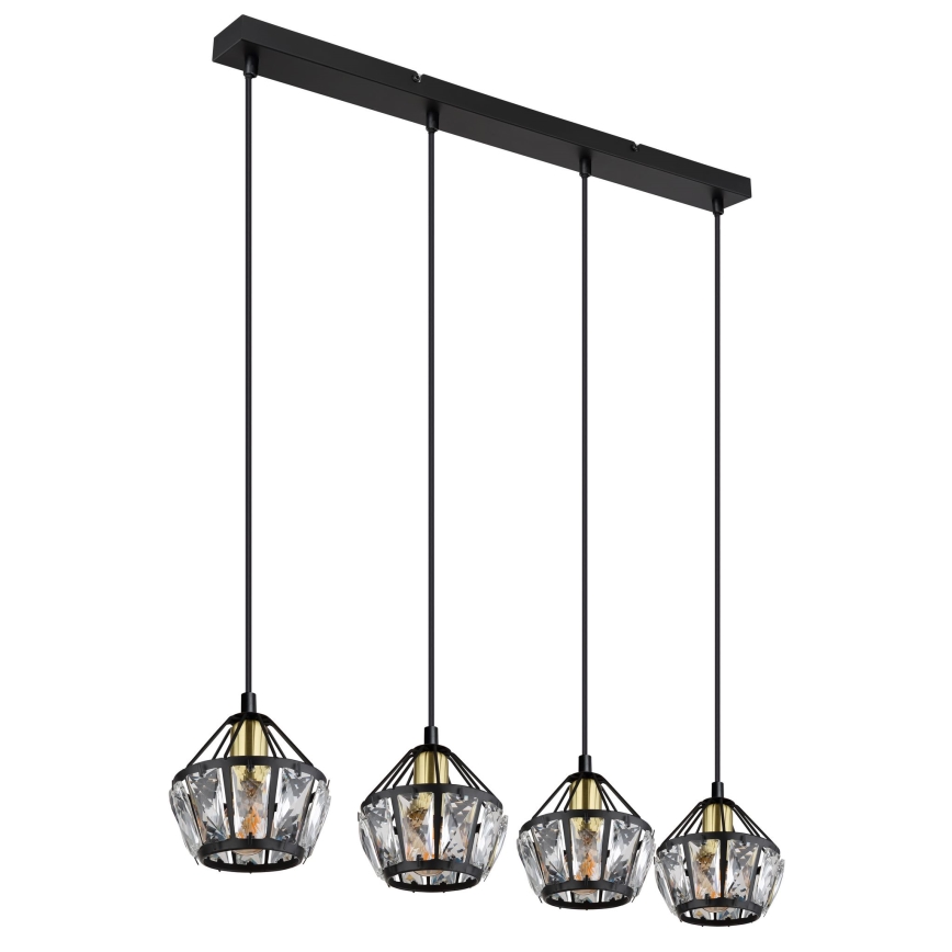 Globo - Hängeleuchte an Schnur 4xE14/40W/230V