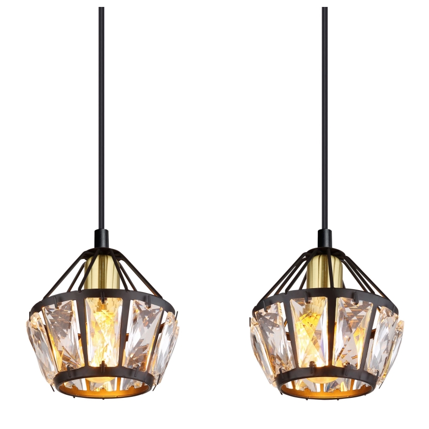 Globo - Lampadario a sospensione con filo 4xE14/40W/230V
