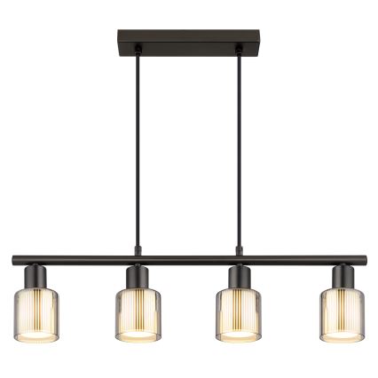 Globo - Lampadario a sospensione su cavo 4xE14/25W/230V