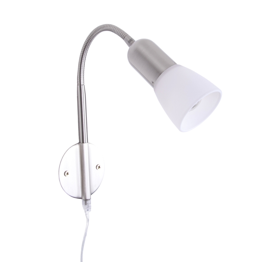 Globo - Flexible Tischlampe 1xE14/40W/230V mattchrom