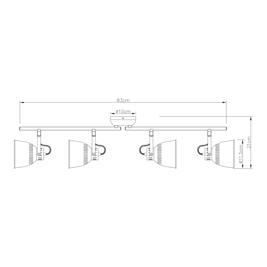 Globo - Luce Spot 4xE14/40W/230V