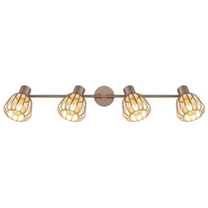 Globo - Plafoniera con 4 faretti E27/40W/230V