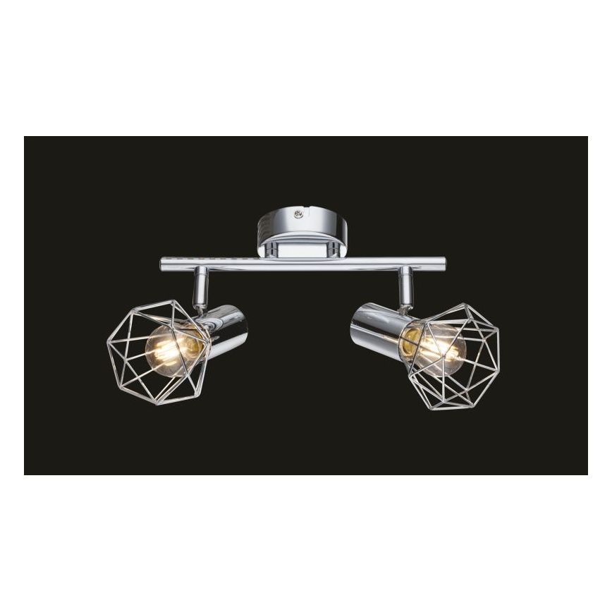 Globo 54802-2 - Spot XARA I 2xE14/40W/230V