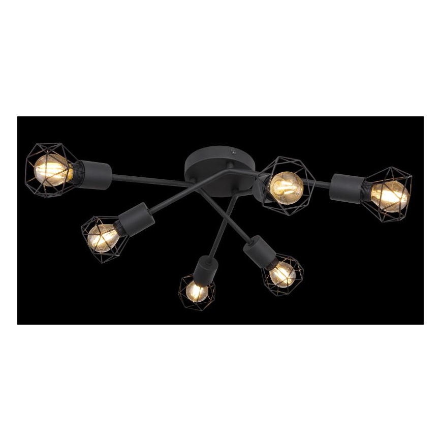 Globo - Lampadario a plafone 6xE14/40W/230V