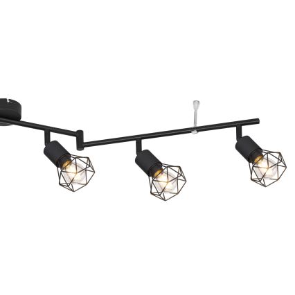 Globo - Plafoniera a 6 faretti 6xE14/40W/230V