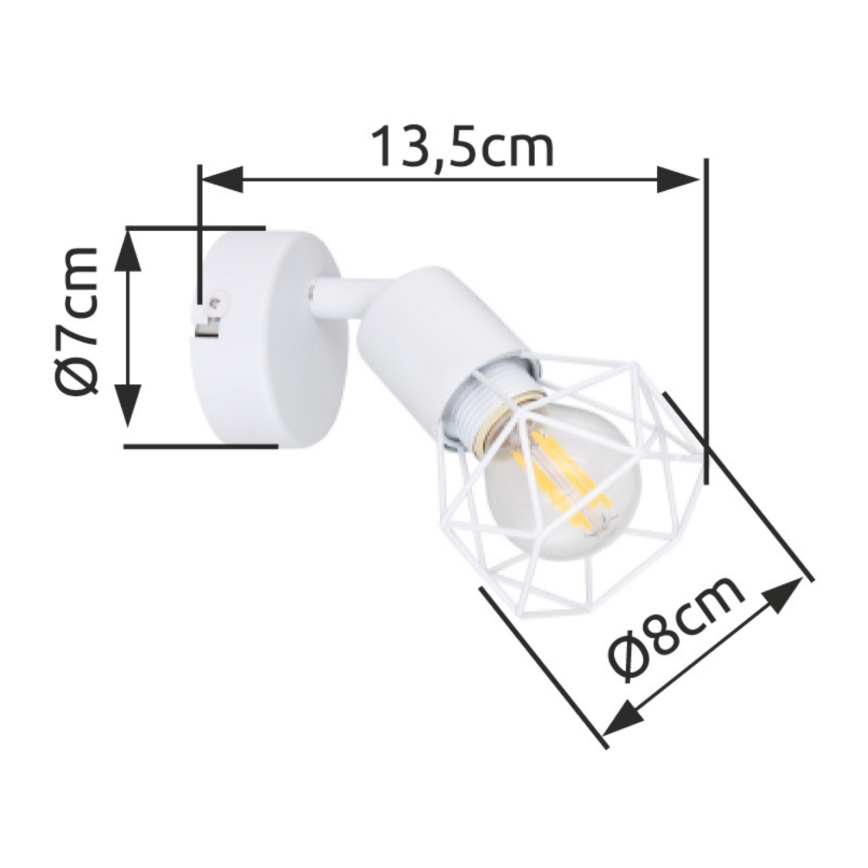 Globo - Luce Spot da parete 1xE14/40W/230V