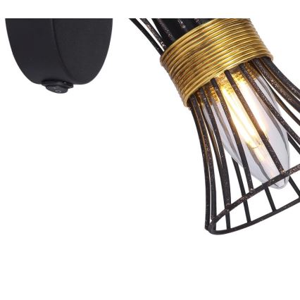 Globo 54814-1 - Luce Spot da parete PURRA 1xE14/40W/230V