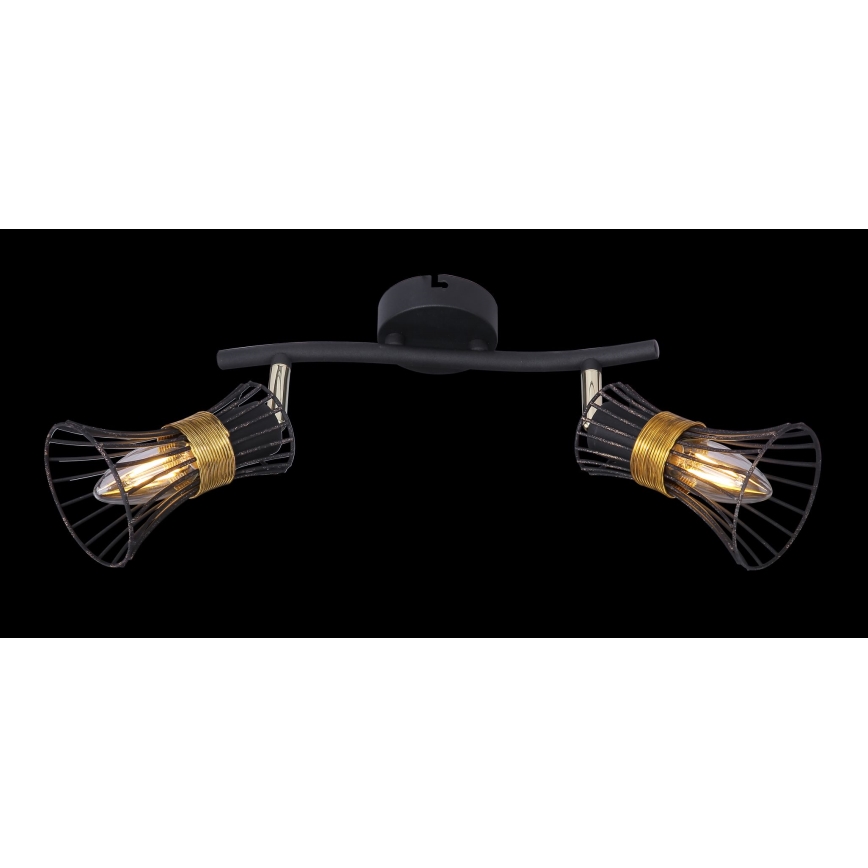 Globo 54814-2 - Luce Spot PURRA 2xE14/40W/230V