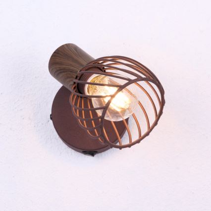 Globo 54817-1 - Luce Spot da parete ISABELLE 1xE14/40W/230V