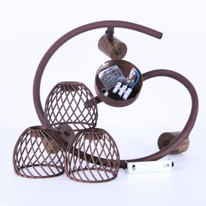 Globo 54817-3 - Luce Spot ISABELLE 3xE14/40W/230V