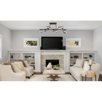 Globo - LED-Deckenleuchte an Stange 9xG9/3W/230V