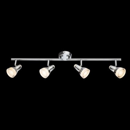Globo - Faretto LED 4xLED/4W/230V cromo lucido