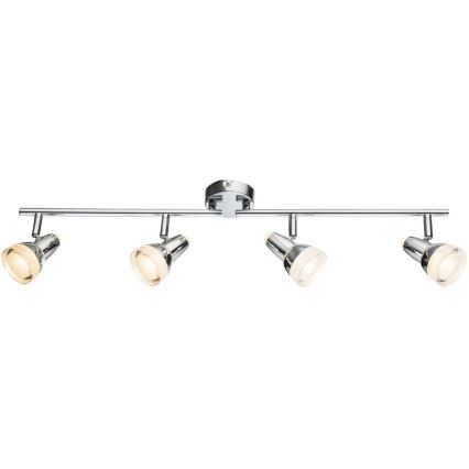 Globo - Faretto LED 4xLED/4W/230V cromo lucido