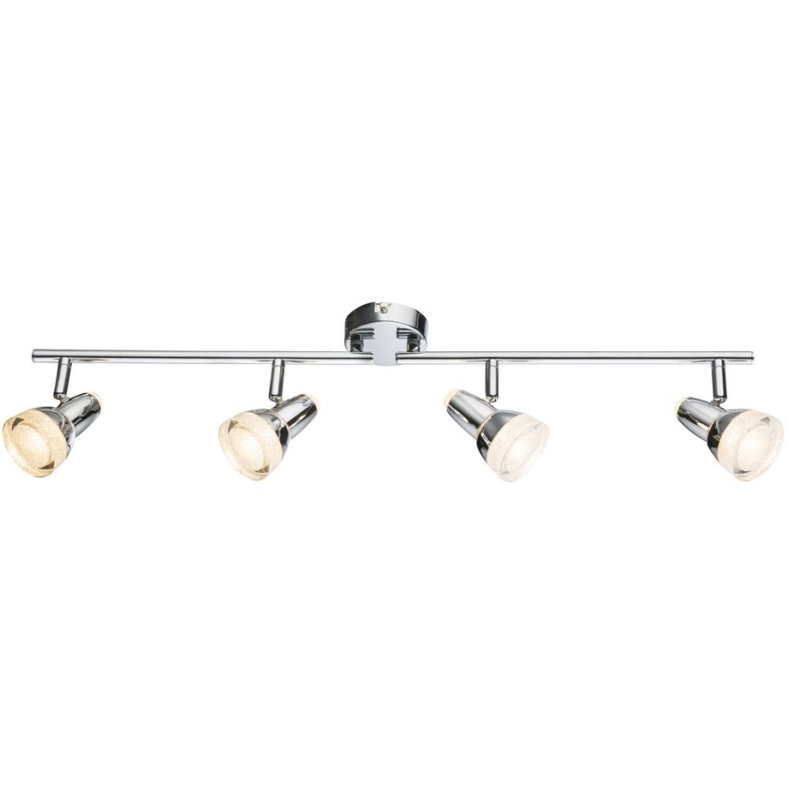 Globo - Faretto LED 4xLED/4W/230V cromo lucido