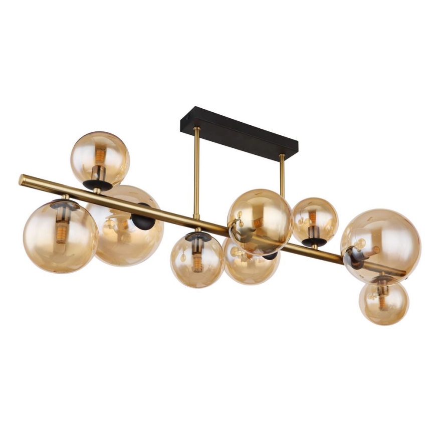 Globo - LED-Hängeleuchter 9xG9/3W/230V Messing