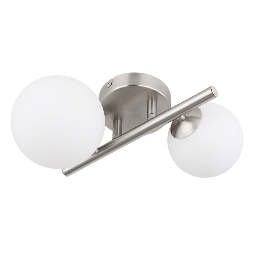Globo - Lampadario a plafone LED 2xG9/3W/230V cromo opaco