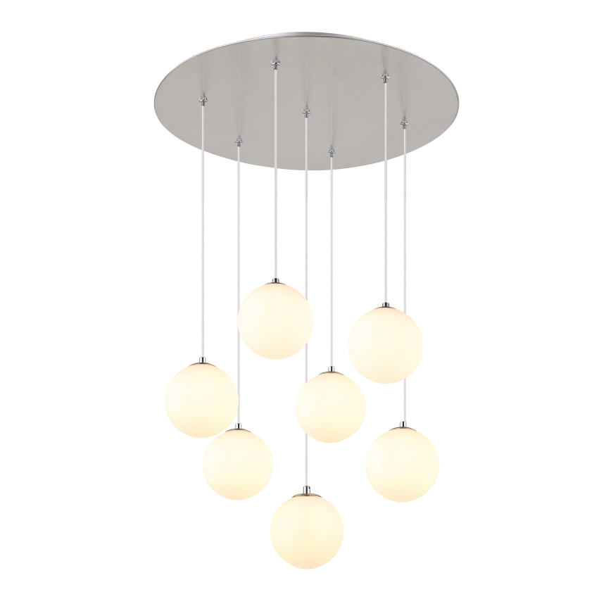 Globo - LED-Hängeleuchte 7xG9/3,5W/230V weiß