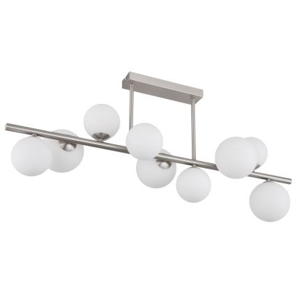 Globo - LED-Deckenleuchte an Stange 9xG9/3W/230V matt Chrom