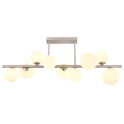 Globo - LED-Deckenleuchte an Stange 9xG9/3W/230V matt Chrom