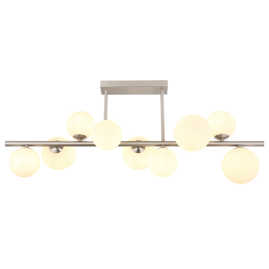 Globo - LED-Deckenleuchte an Stange 9xG9/3W/230V matt Chrom